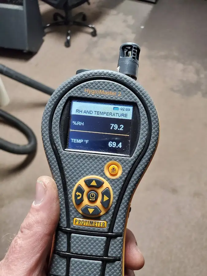 Moisture meter humidity assessment for Mold Remediation & Removal in Riga